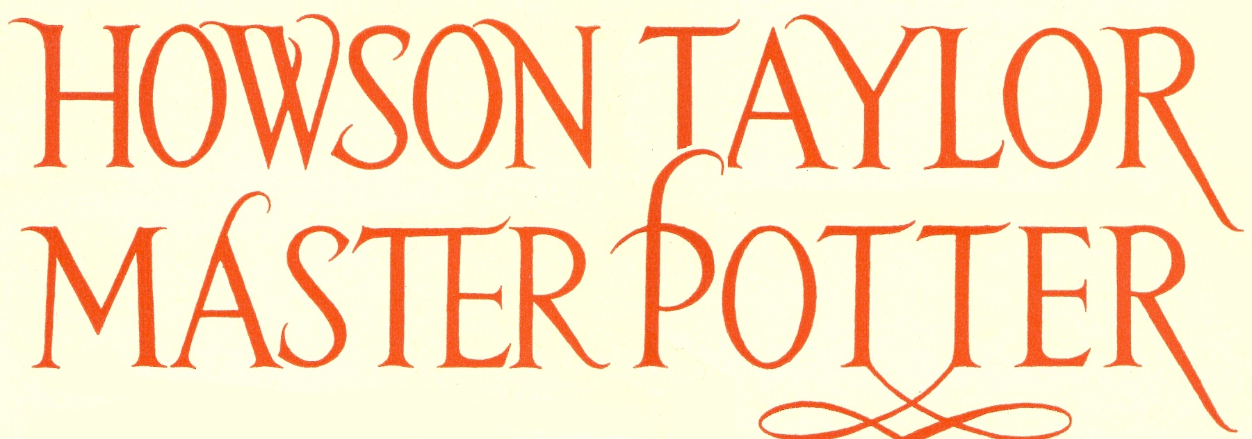 Howson Taylor Master Potter